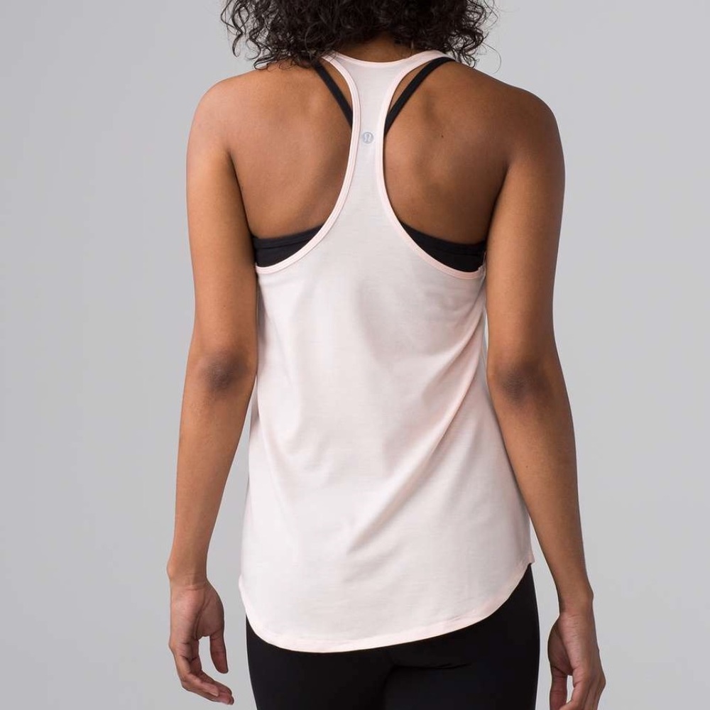 Lululemon Tech Mesh Singlet Butter Pink